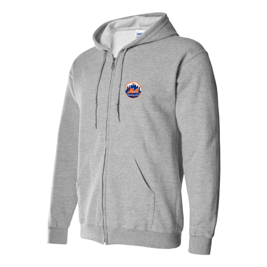 Men's New York Mets Zipper Hoodie