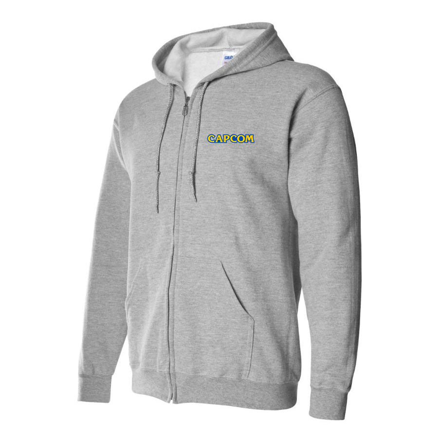 Men's Capcom  Zipper Hoodie