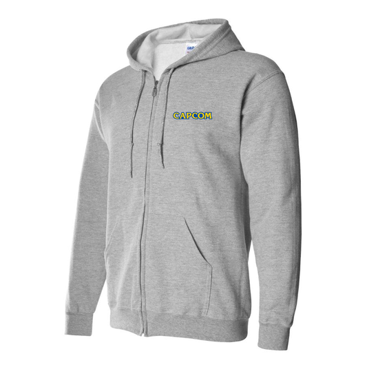 Men's Capcom  Zipper Hoodie