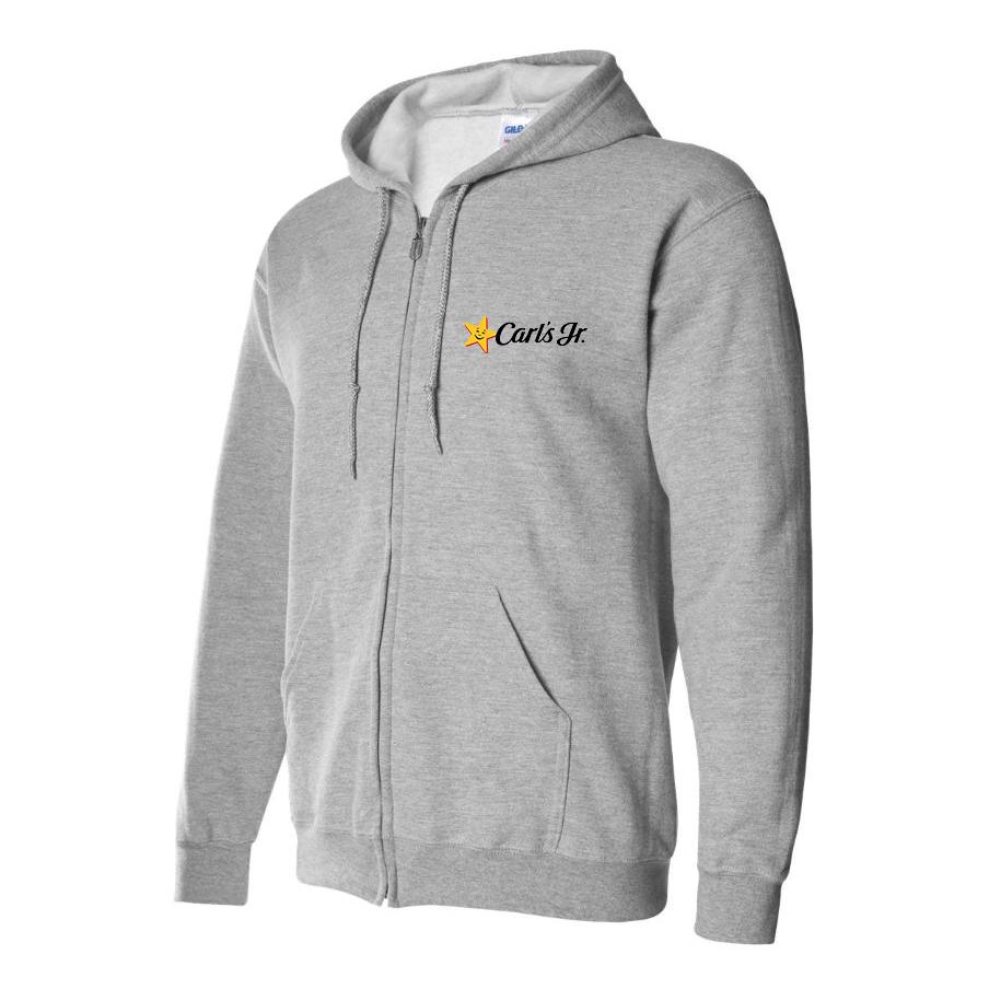 Men's Carl's Jr Zipper Hoodie