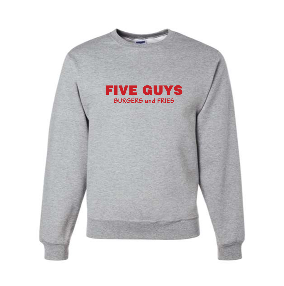 Men's Five Guys  Crewneck Sweatshirt