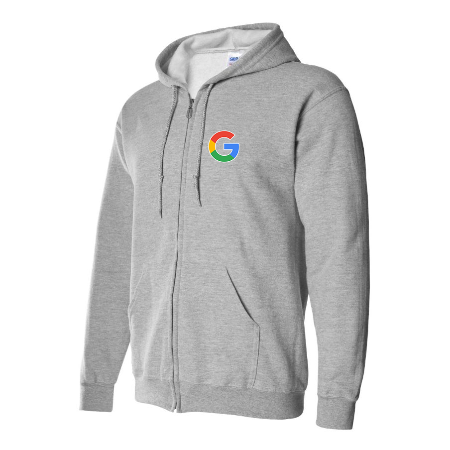 Men's Google Zipper Hoodie