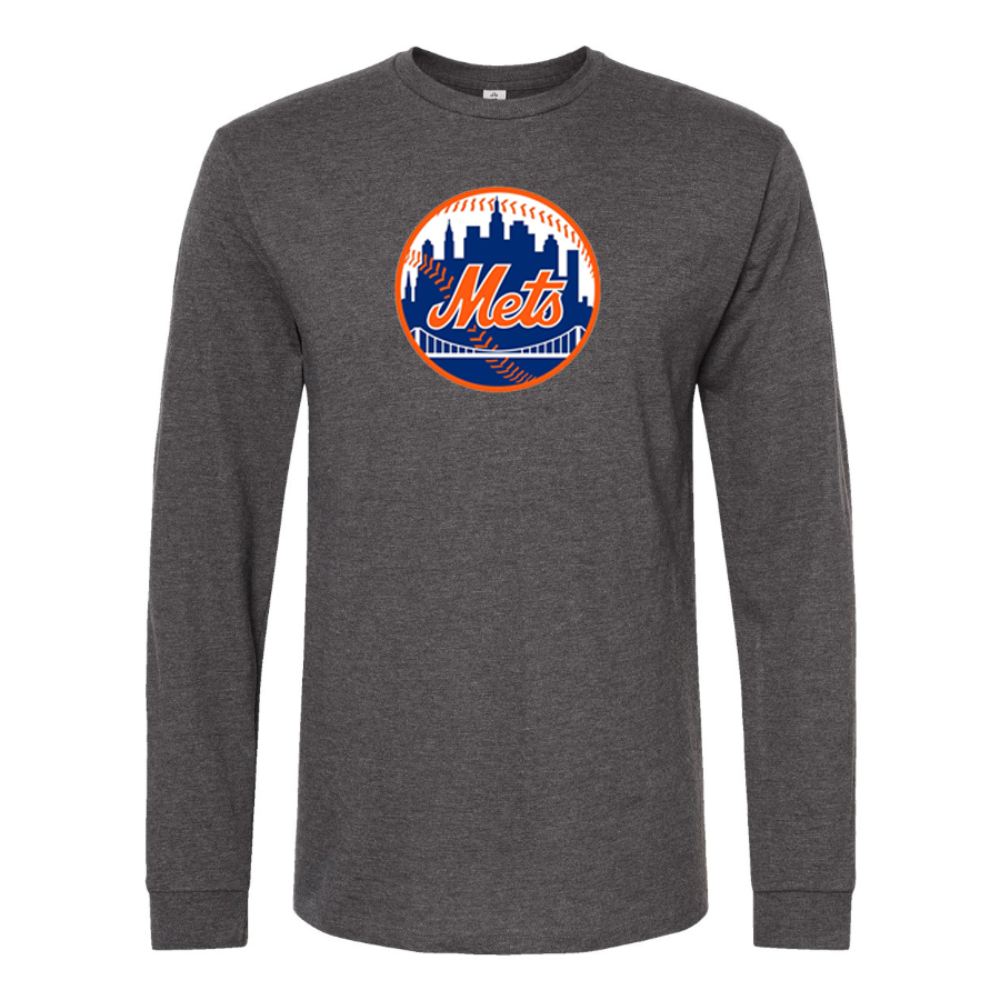 Men's New York Mets Long sleeves T-Shirt