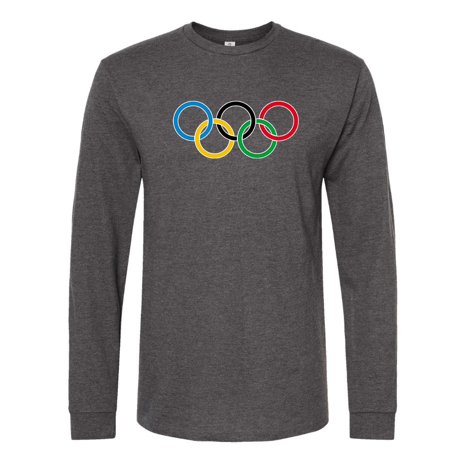 Men's Olympics Rings Long sleeves T-Shirt