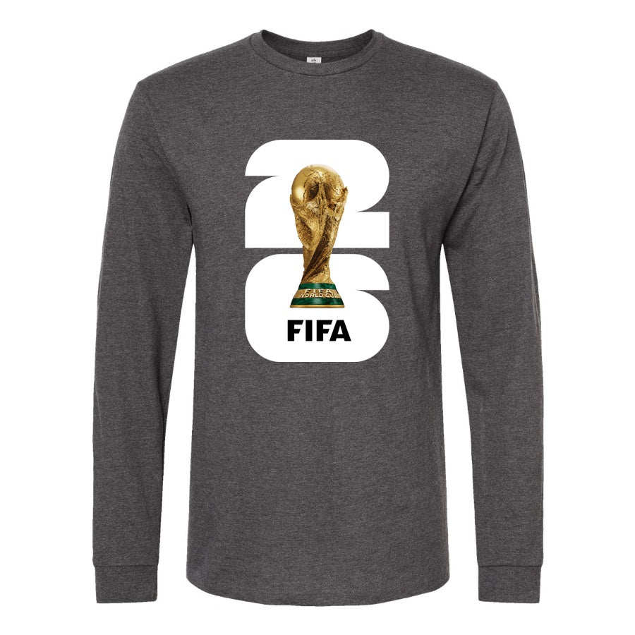 Men's Fifa World Cup 2026 Long Sleeves Cotton-Blend T-Shirt
