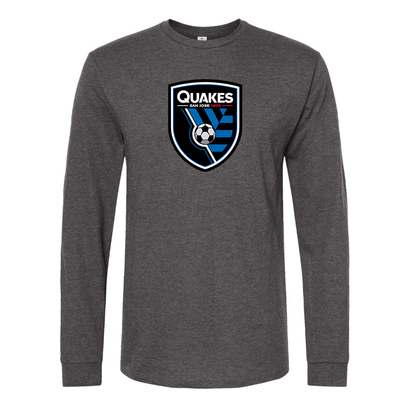 Men's San Joke Earthquakes  Long sleeves T-Shirt