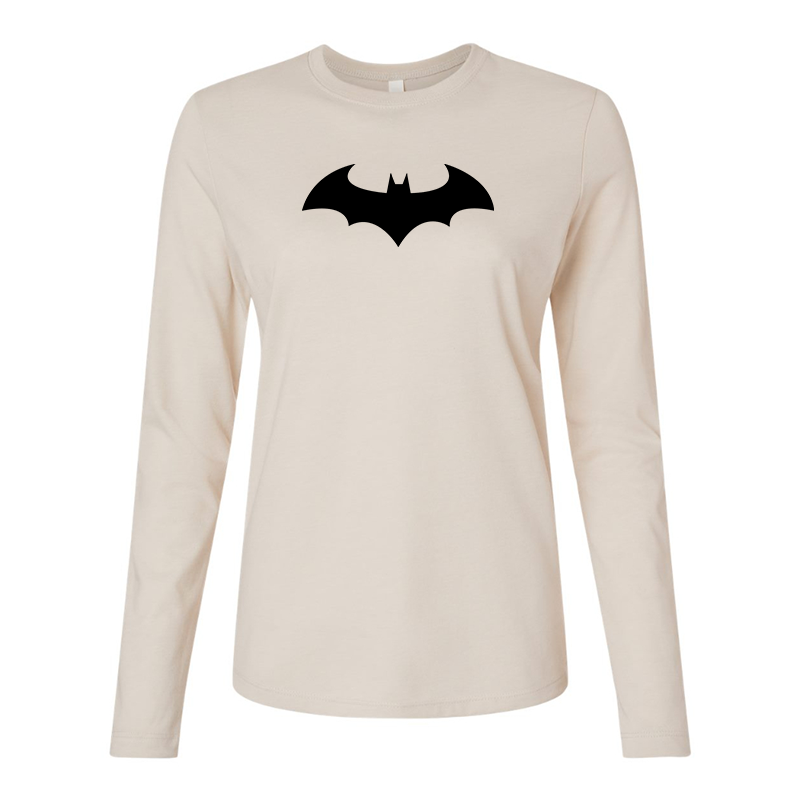 Women’s Batman BELLA CANVAS Jersey Long Sleeve Tee