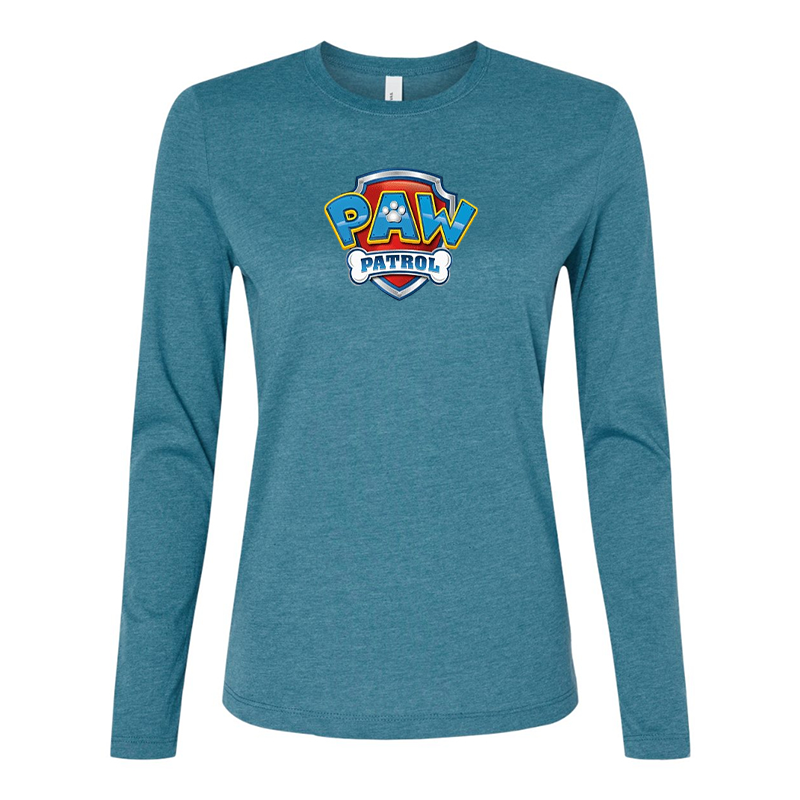 Women’s Paw Patrol  BELLA CANVAS Jersey Long Sleeve Tee