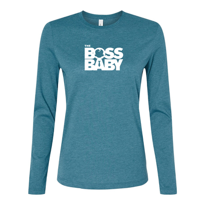 Women’s Boss Baby BELLA CANVAS Jersey Long Sleeve Tee