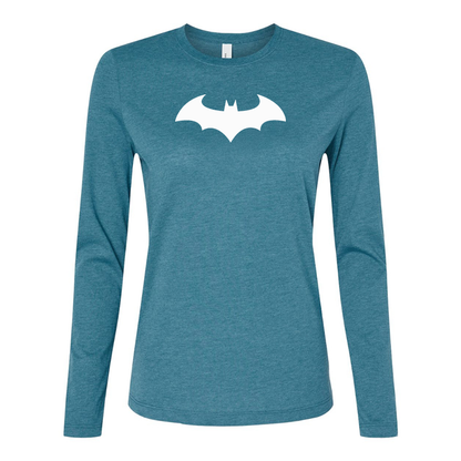 Women’s Batman BELLA CANVAS Jersey Long Sleeve Tee