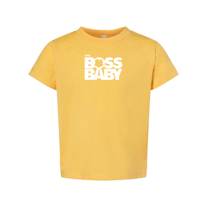 Boss Baby BELLA  CANVAS Toddler Jersey Tee