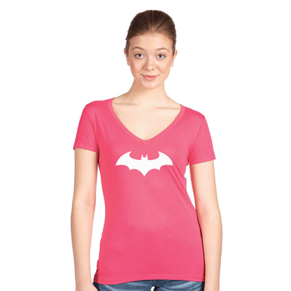 Women's Batman Next Level Ideal V-Neck T-Shirt