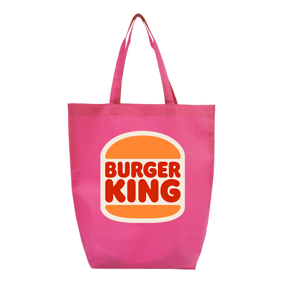 Burger King Q Tees Non Woven Gusset Bottom Tote T-Shirt