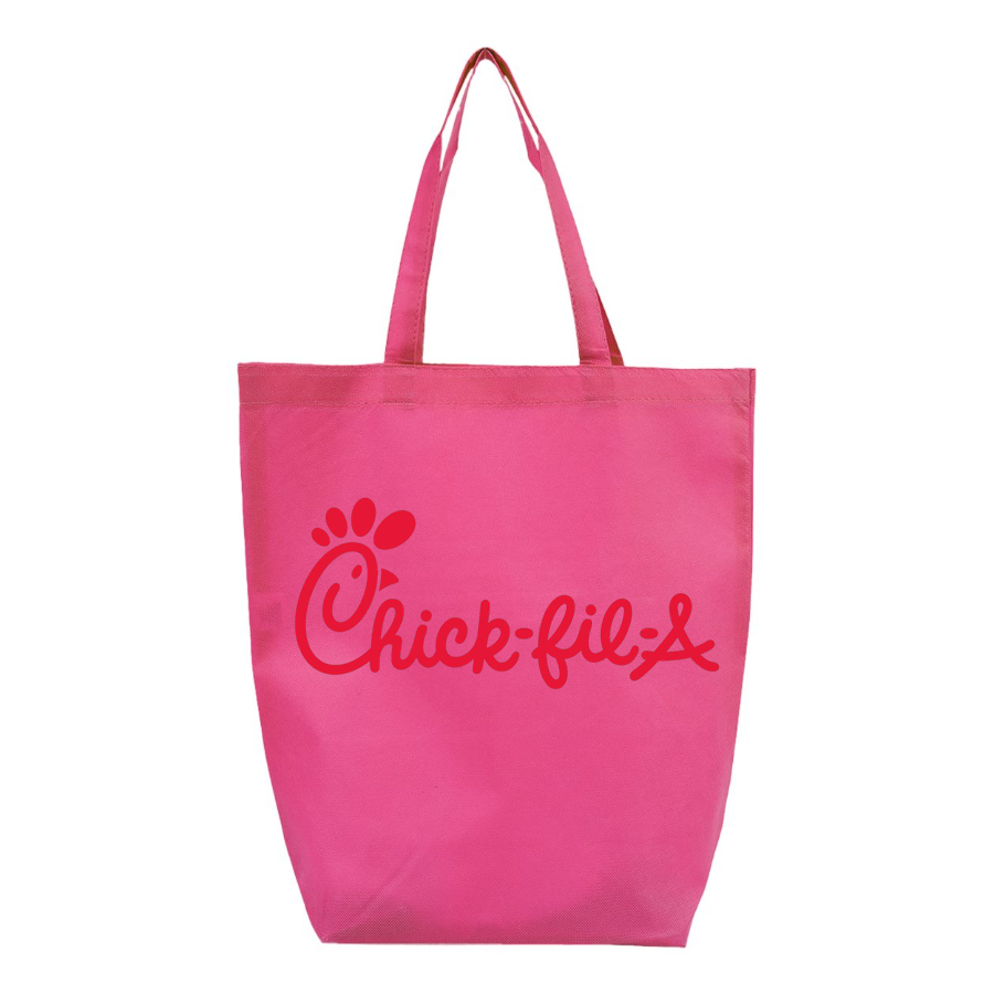 Chick fil A Q Tees Non Woven Gusset Bottom Tote T-Shirt