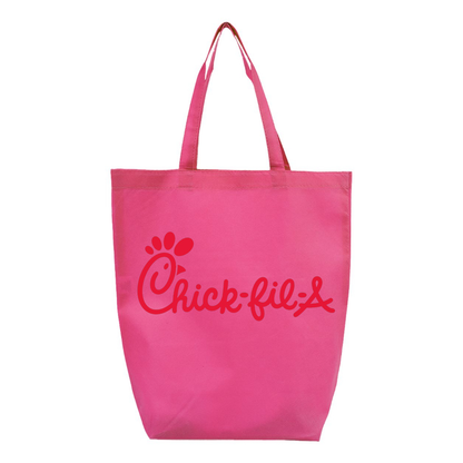 Chick-fil-A  Q-Tees Non-Woven Gusset Bottom Tote