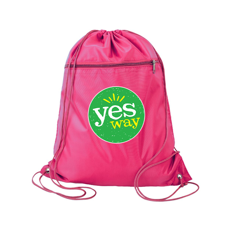 Yes Way  Q-Tees  Polyester Cinchpack