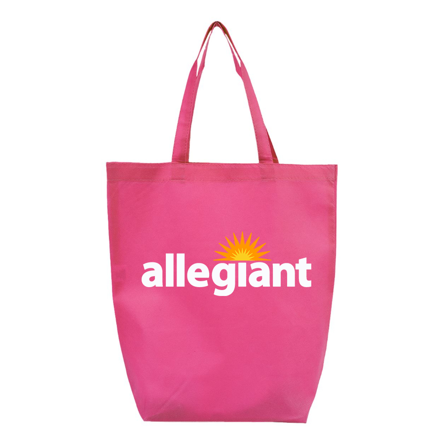 Allegiant Air  Q-Tees Non-Woven Gusset Bottom Tote