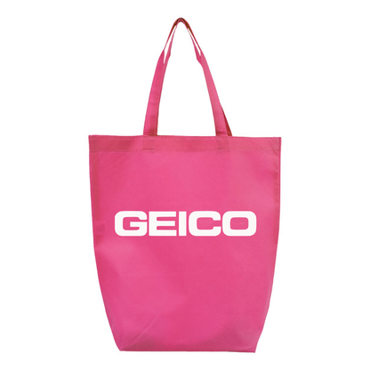 Geico Q-Tees Non-Woven Gusset Bottom Tote