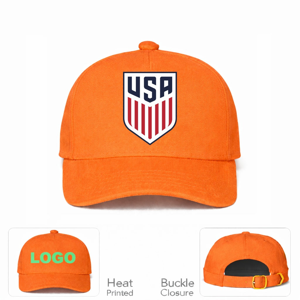 Fifa USA Dad Baseball Cap Adjustable Buckle Hat
