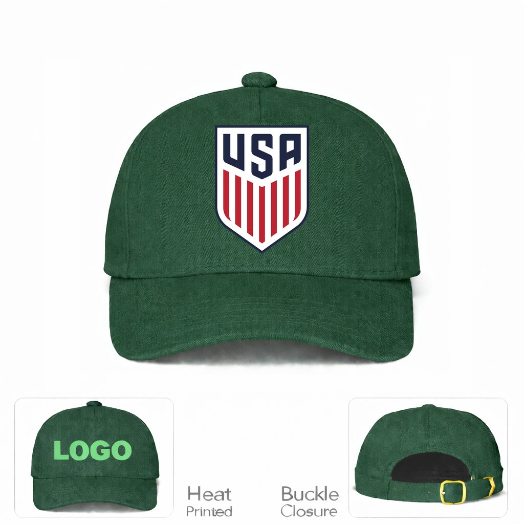 Fifa USA Dad Baseball Cap Adjustable Buckle Hat