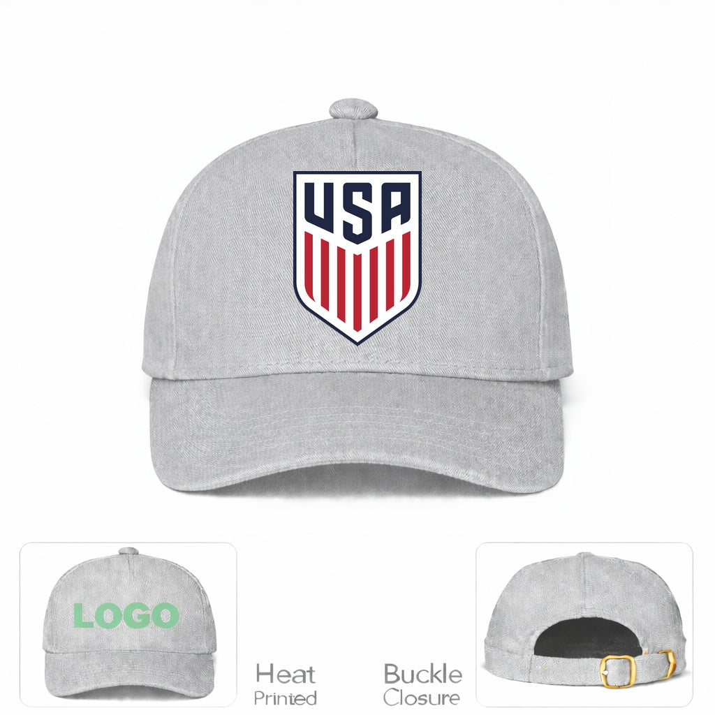 Fifa USA Dad Baseball Cap Adjustable Buckle Hat