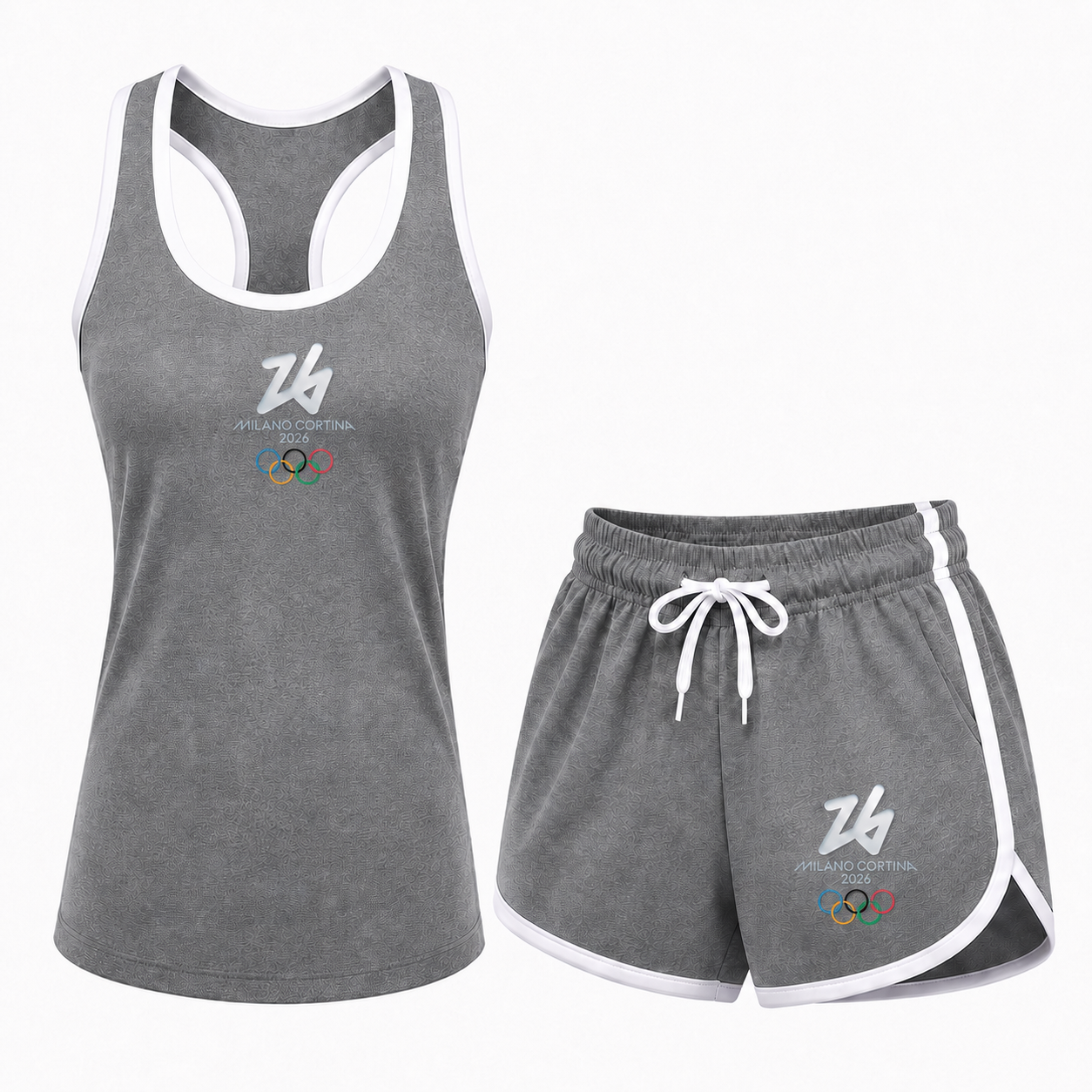Women’s Winter Olympics 2026 Milano Cortina Tanktop and Shorts Set