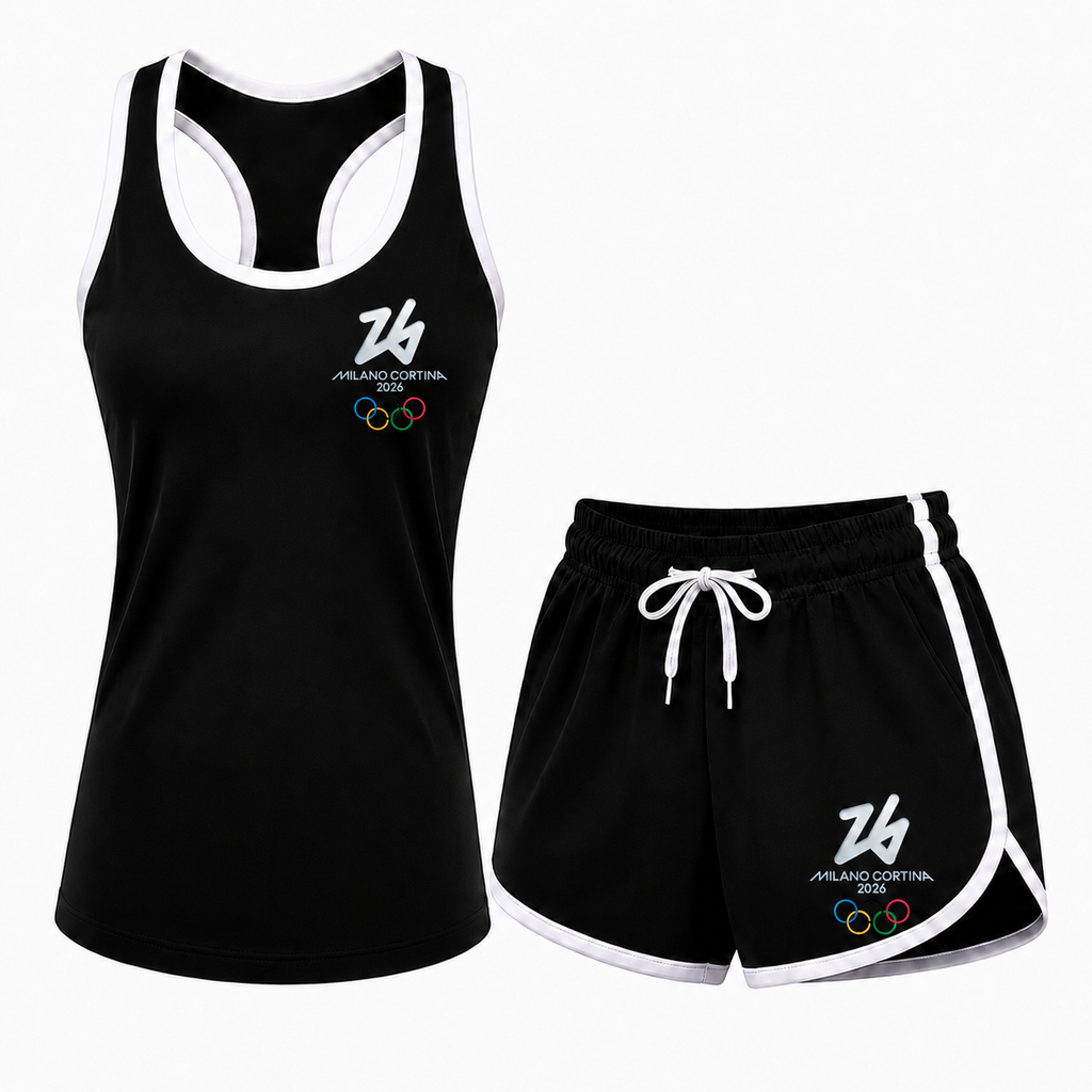 Women’s Winter Olympics 2026 Milano Cortina Tanktop and Shorts Set