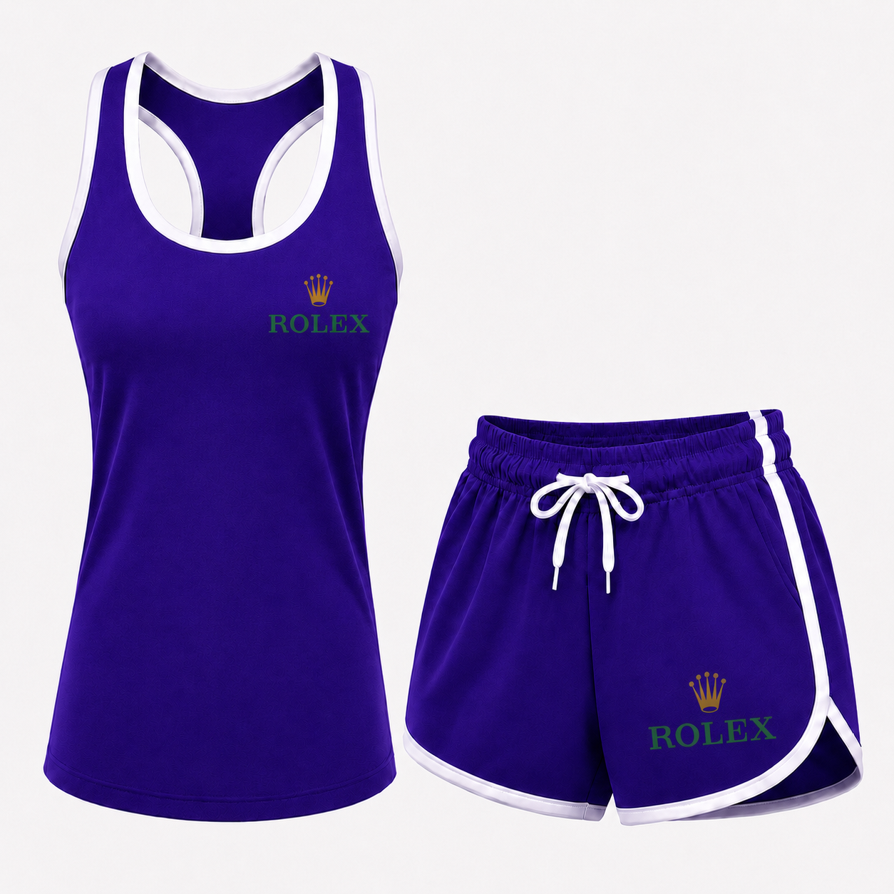 Women’s Rolex Tank top and Shorts Set