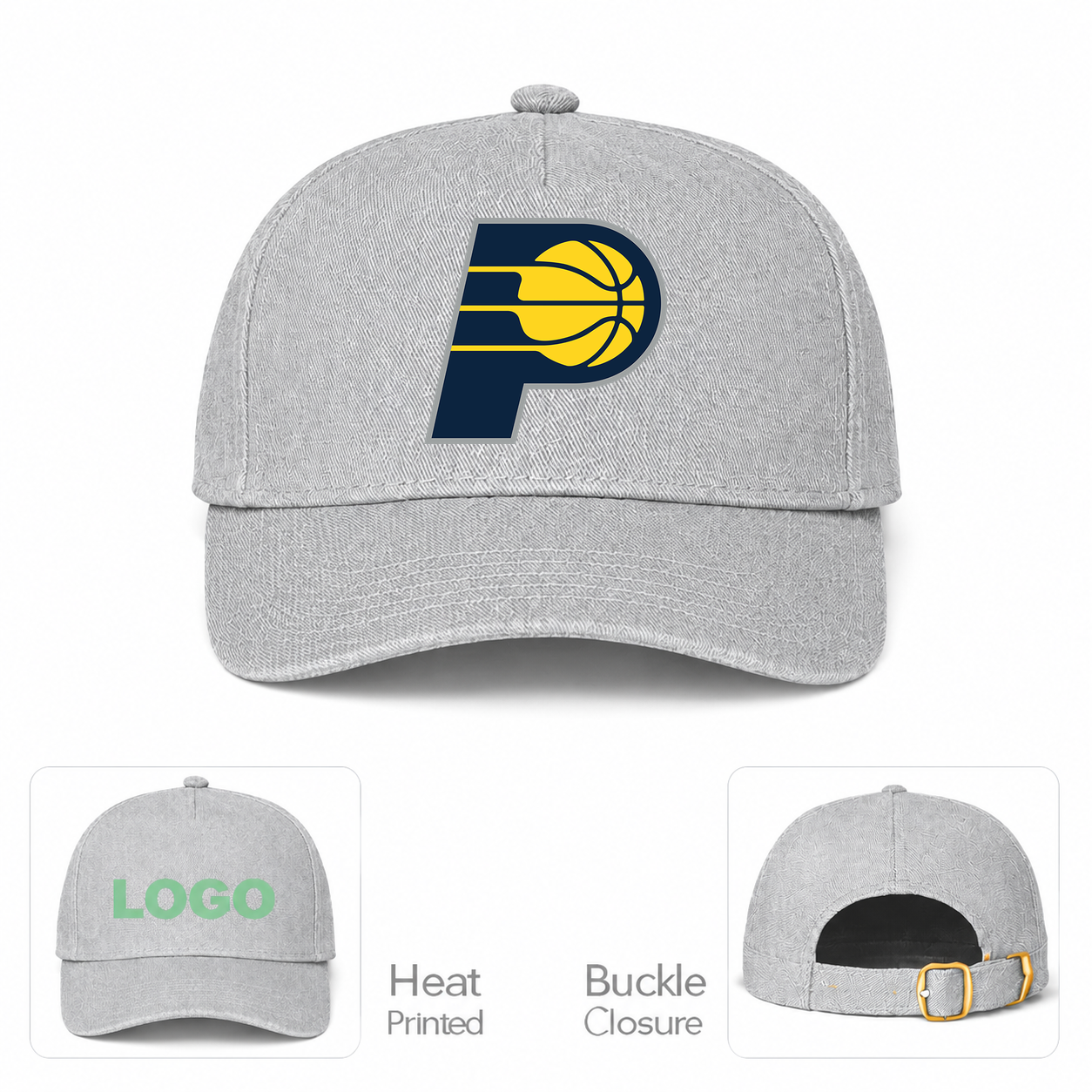 Indiana Pacers Dad Baseball Cap Hat