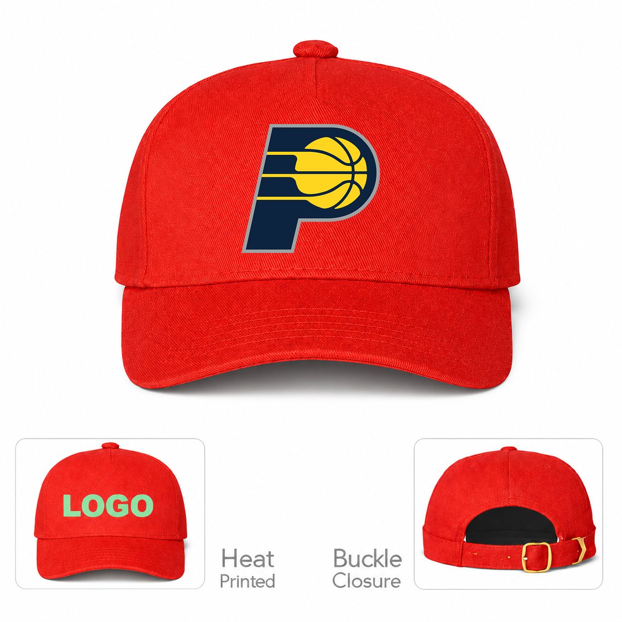 Indiana Pacers Dad Baseball Cap Hat
