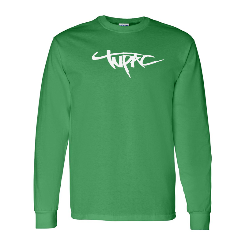 Men's Tupac Gildan Heavy Cotton Long Sleeve T-Shirt
