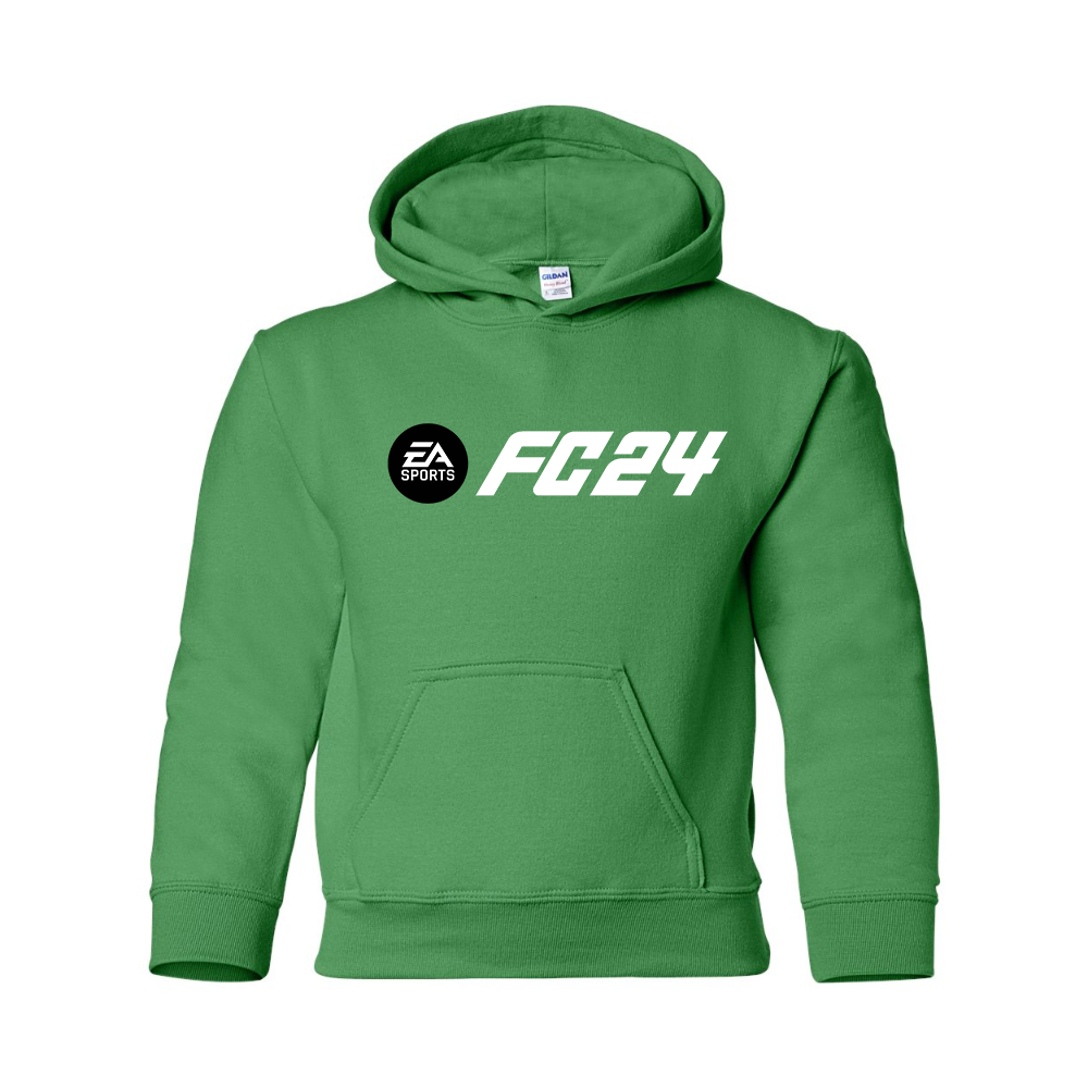 Youth's EA Sports FC 24  Gildan Heavy Blend Hooded Sweatshirt