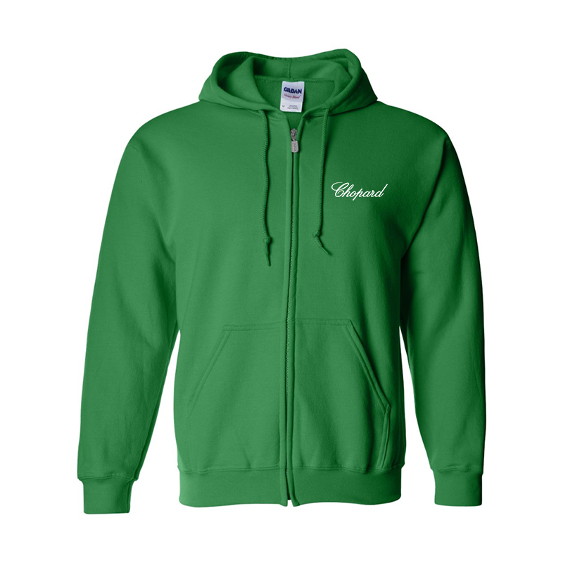 Men's Chopard  Gildan Heavy Blend Full-Zip Hooded Sweatshirt