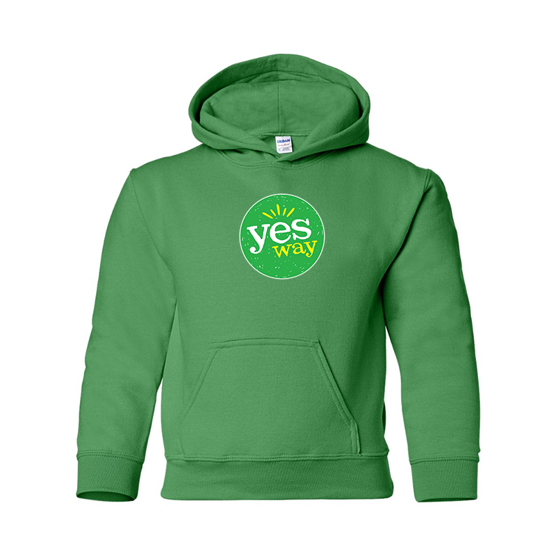 Youth's Yes Way  Gildan Heavy Blend Hooded Sweatshirt