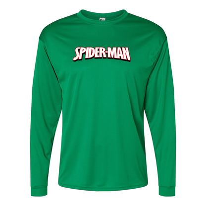 Spider Man Sport Performance Long Sleeve T-Shirt