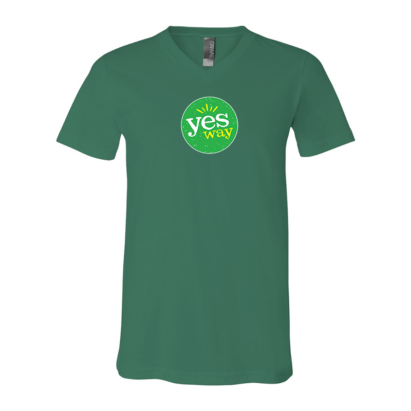 Yes Way BELLA  CANVAS  Jersey V-Neck Tee
