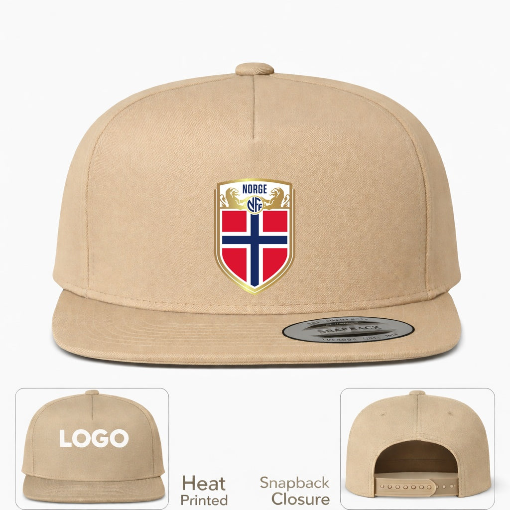 Norway Soccer Snapback Hat