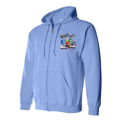 Men's Inside Out 2 Zipper Hoodie