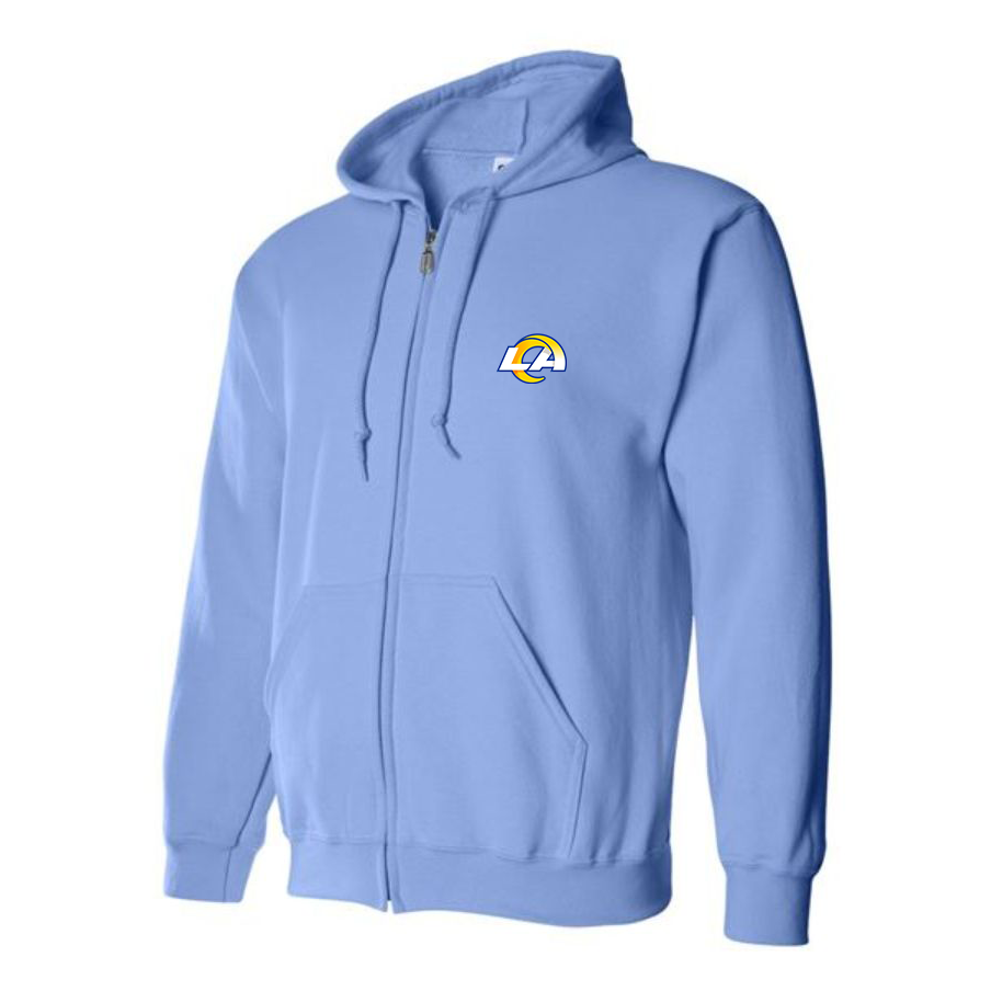 Men's Los Angeles Rams Zipper Hoodie