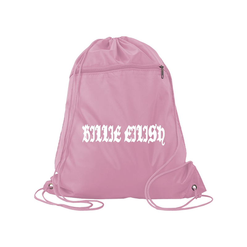 Billie Eilish Q-Tees Polyester Cinchpack