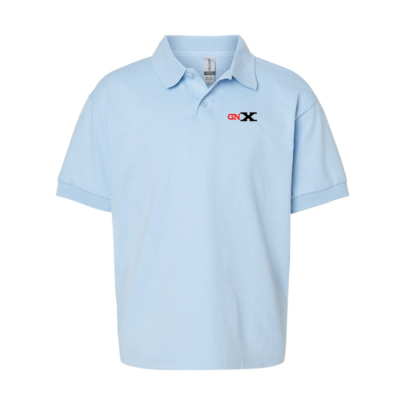 Youth's GN X Gildan Dry Blend Jersey Polo