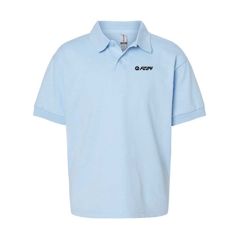 Youth's EA Sports FC 24 Gildan Dry Blend Jersey Polo