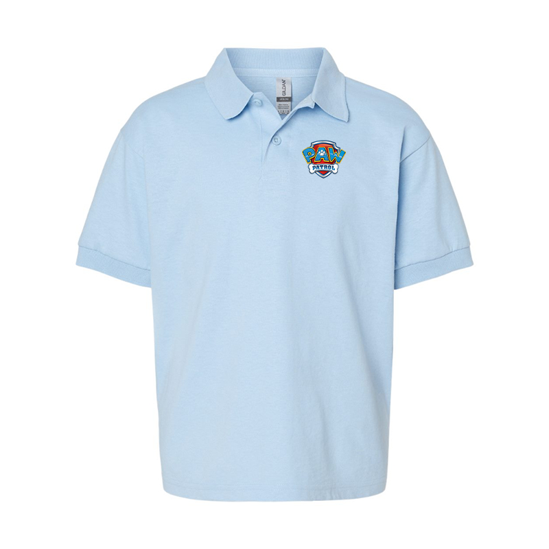 Youth's Paw Patrol  Gildan Dry Blend Jersey Polo
