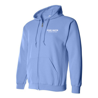 Men's Five Guys  Zipper Hoodie