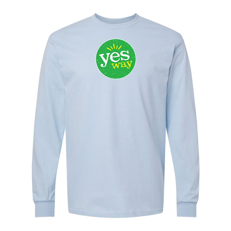 Men's Yes Way  Gildan Heavy Cotton Long Sleeve T-Shirt