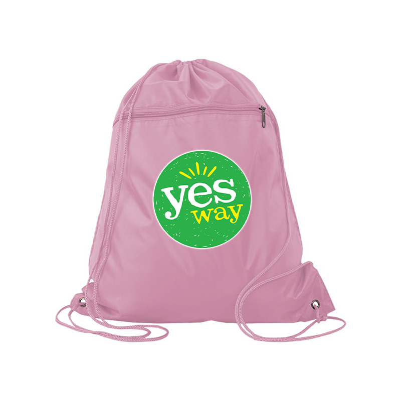 Yes Way  Q-Tees  Polyester Cinchpack