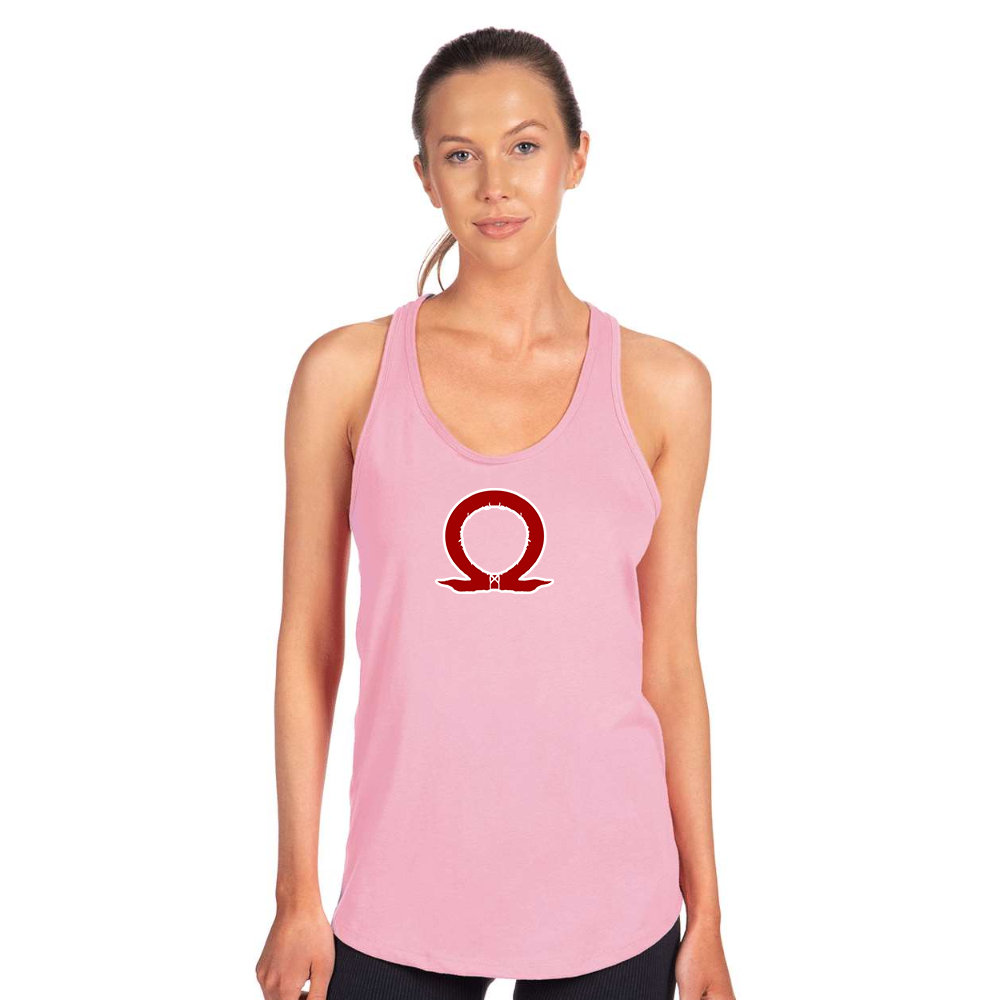 Women's God Of War Next Level Ideal Racerback Tank