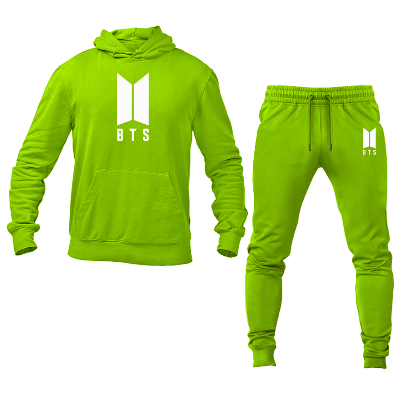 Men's BTS Hoodie and Joggers Set