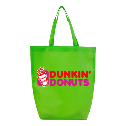 Dunkin Donuts  Q-Tees Non-Woven Gusset Bottom Tote