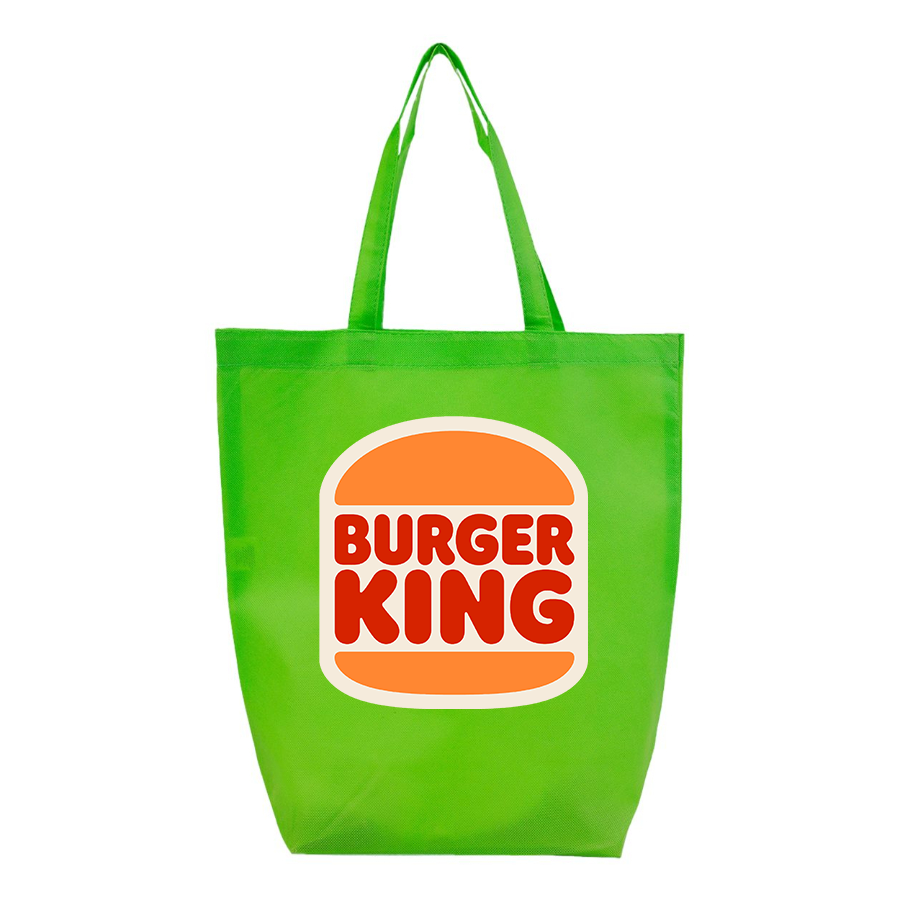 Burger King Q Tees Non Woven Gusset Bottom Tote T-Shirt